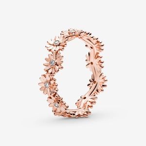 Pandora Lovely Rose Gold Daisy Ring